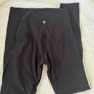 BLACK lululemon align 25” leggings